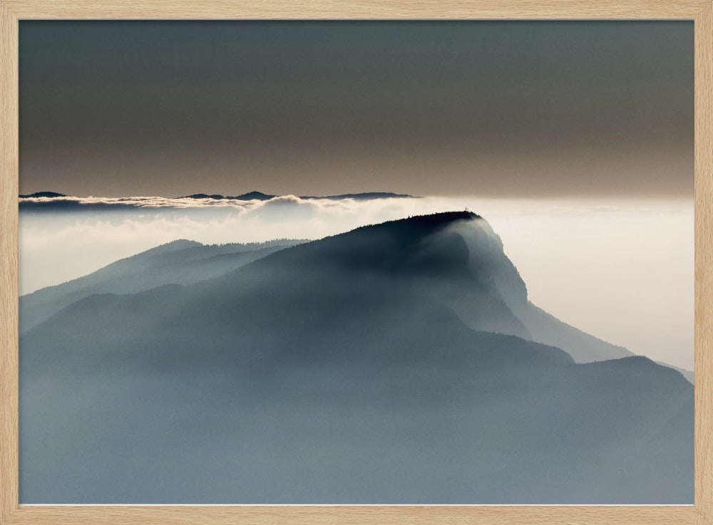Alpensegeln | Poster - Kunstdruck