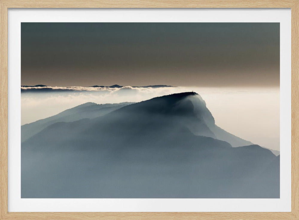Alpensegeln | Poster - Kunstdruck
