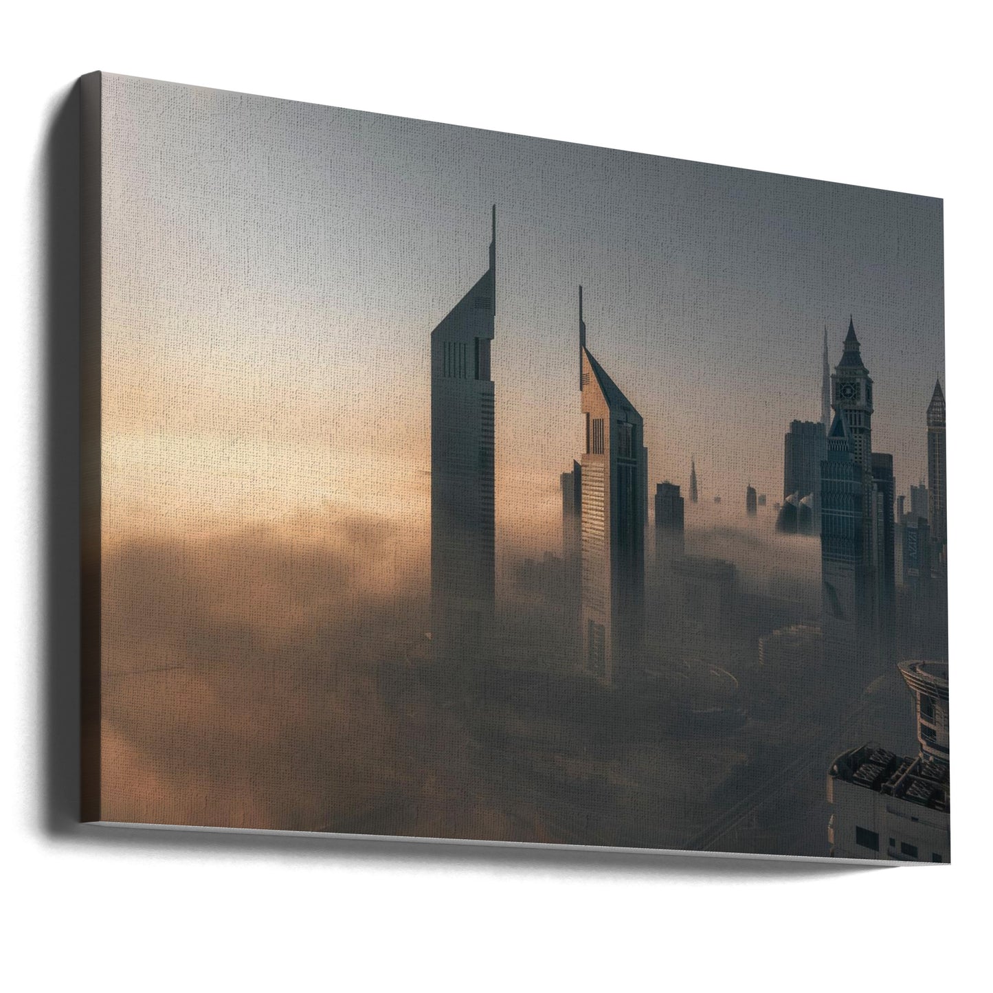 Fog Lockdown on the City of Steel | Canvas