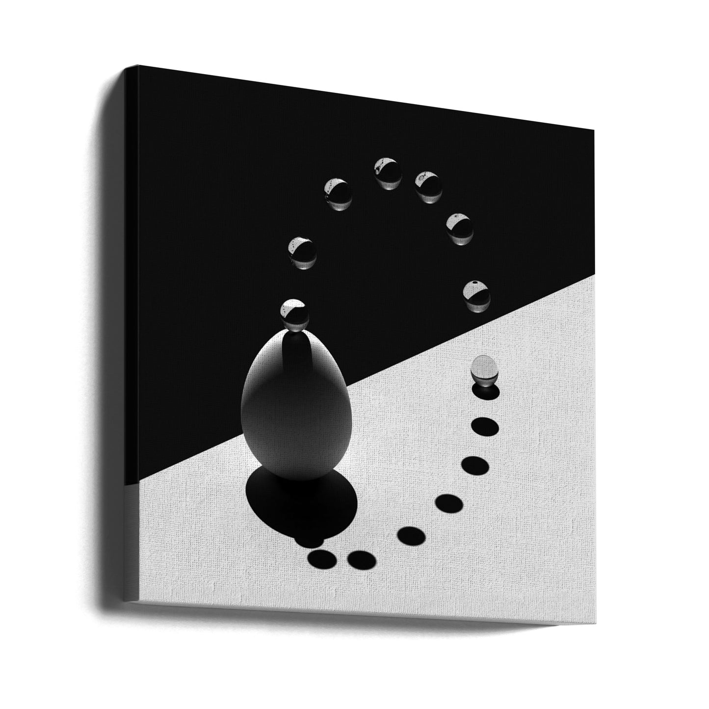 Arch Drops Egg | Canvas