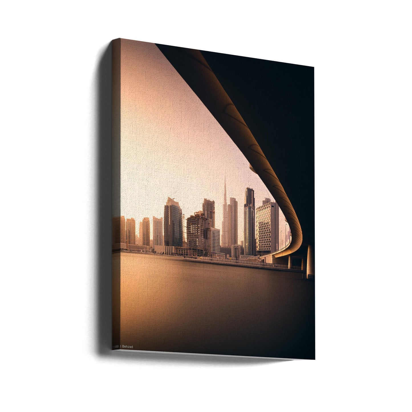 Dubai Business Bay | Leinwand-Bilder