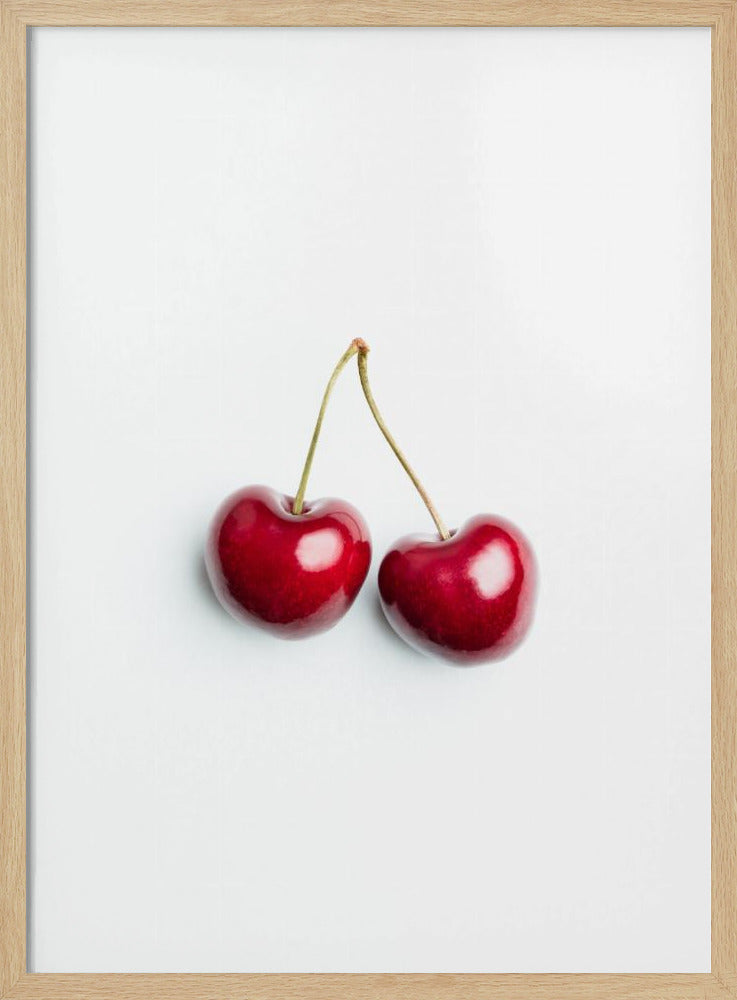 Pair of cherries | Poster