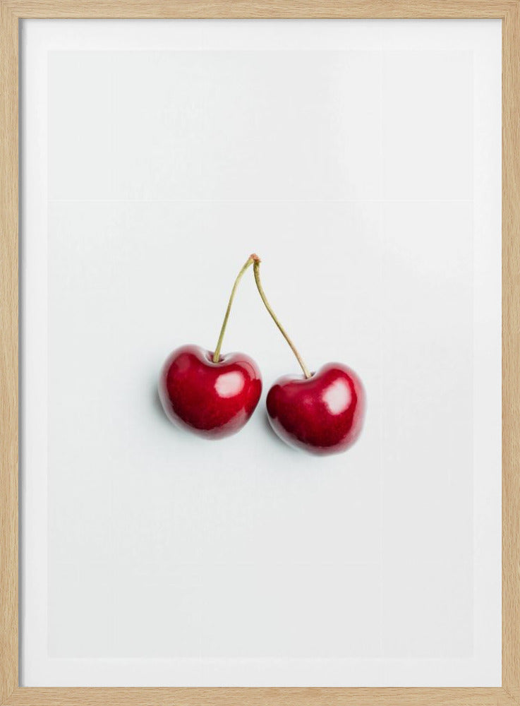 Pair of cherries | Poster