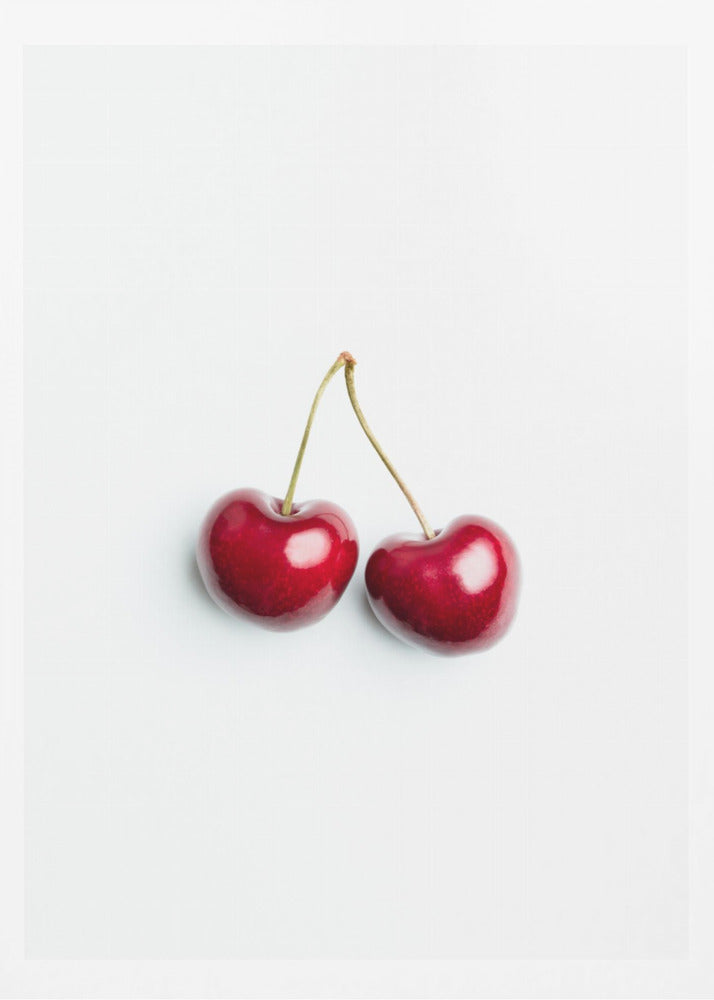 Pair of cherries | Poster