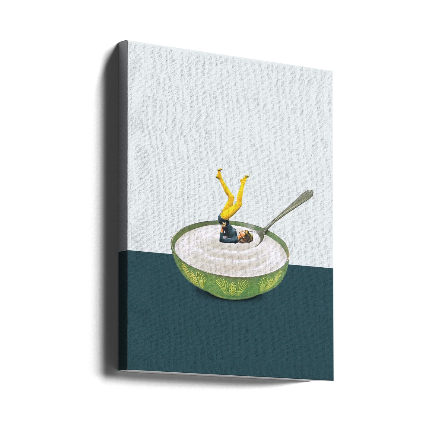 Yoga in my yogurt | Canvas