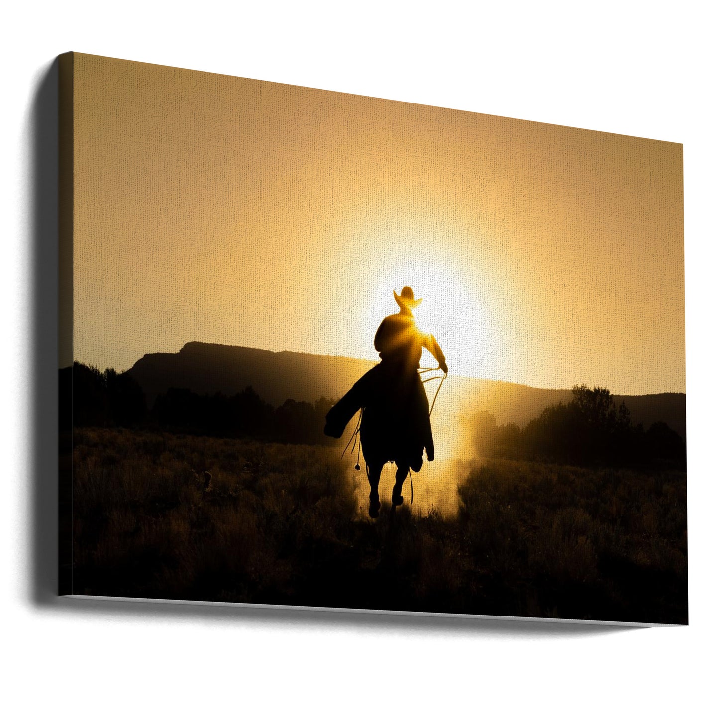 El vaquero | Impresiones en Lienzo