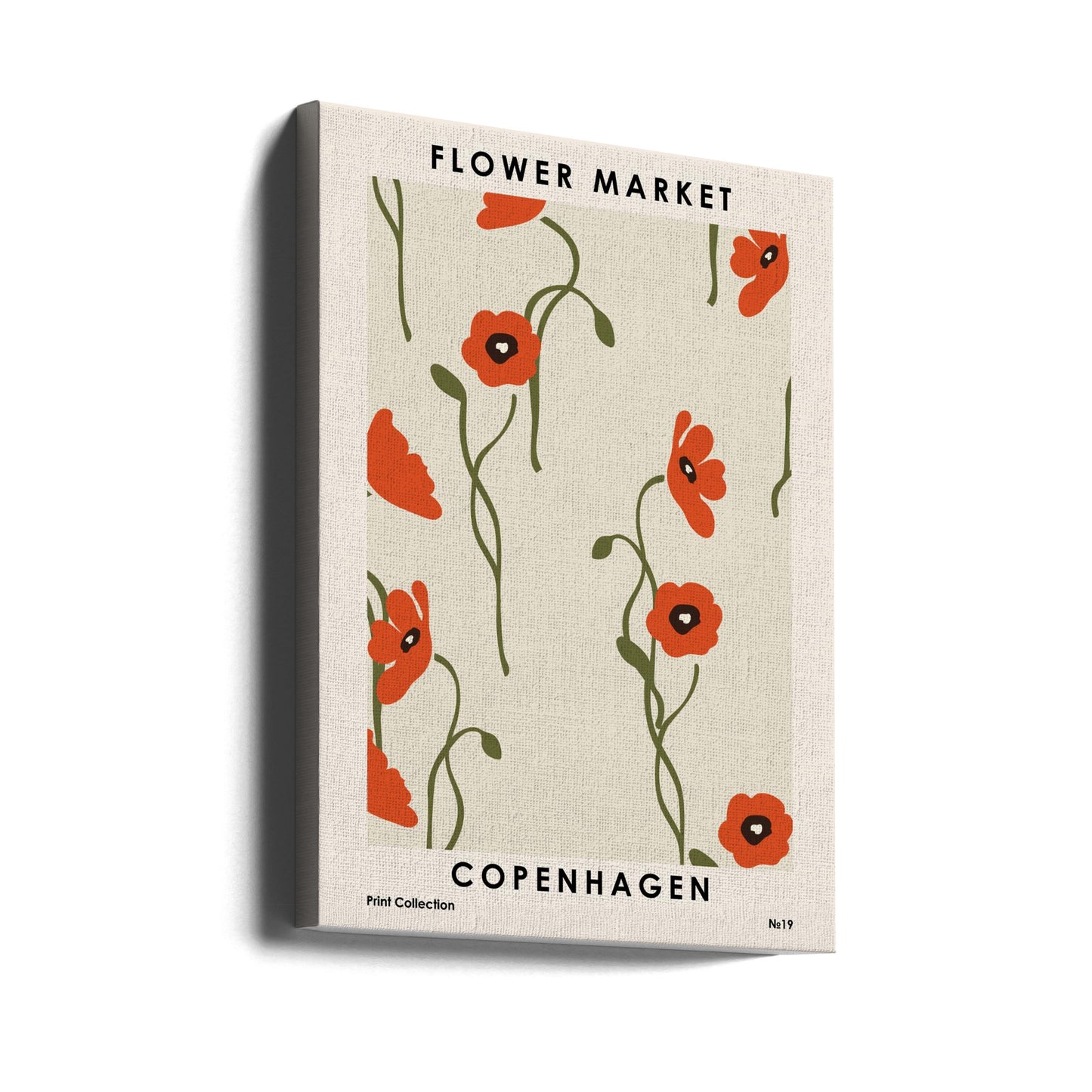 Mercato dei fiori di Copenaghen | Stampe su Tela