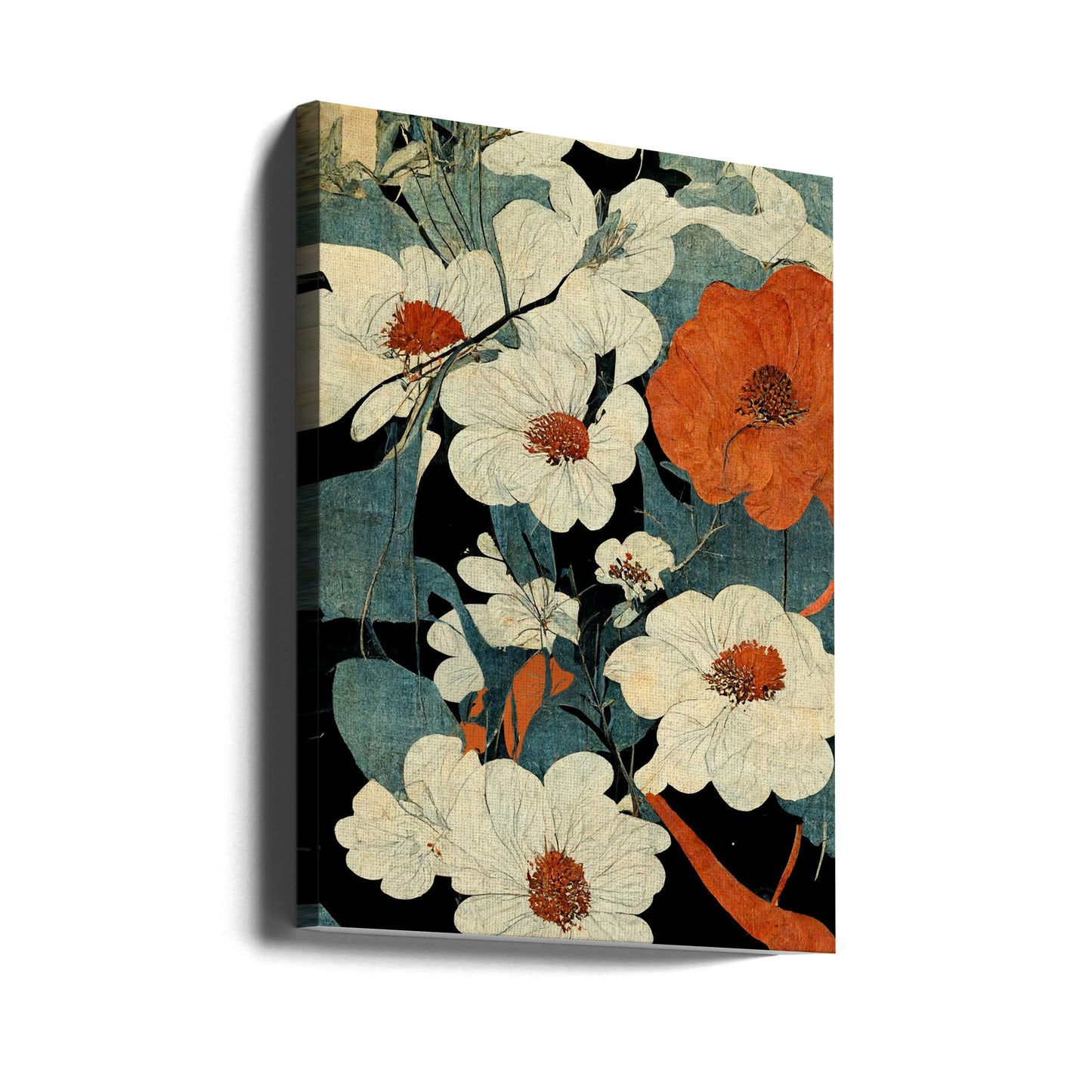 Asiatiske blomster | Lærredsbilleder