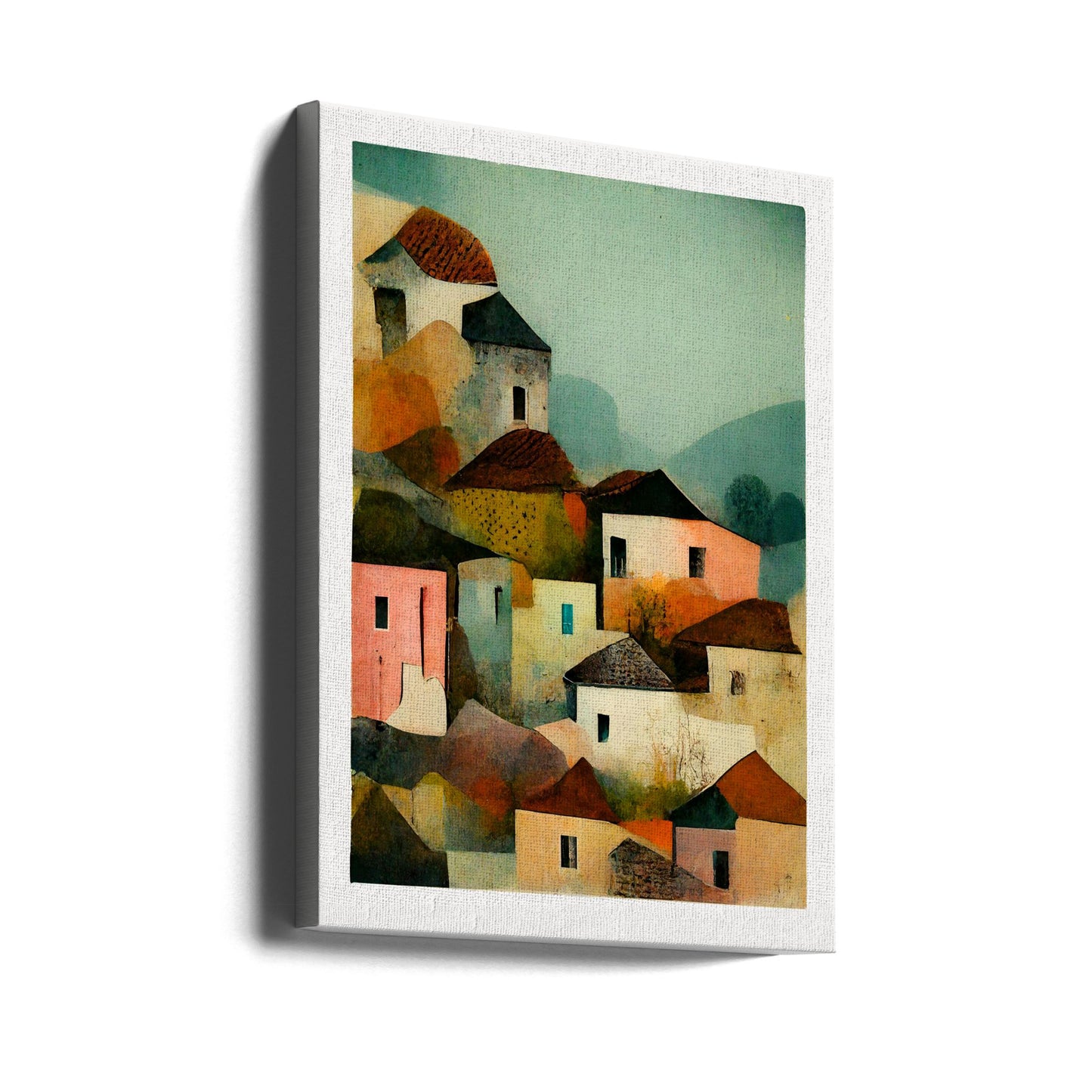 Italiensk landsby | Lerretsbilder