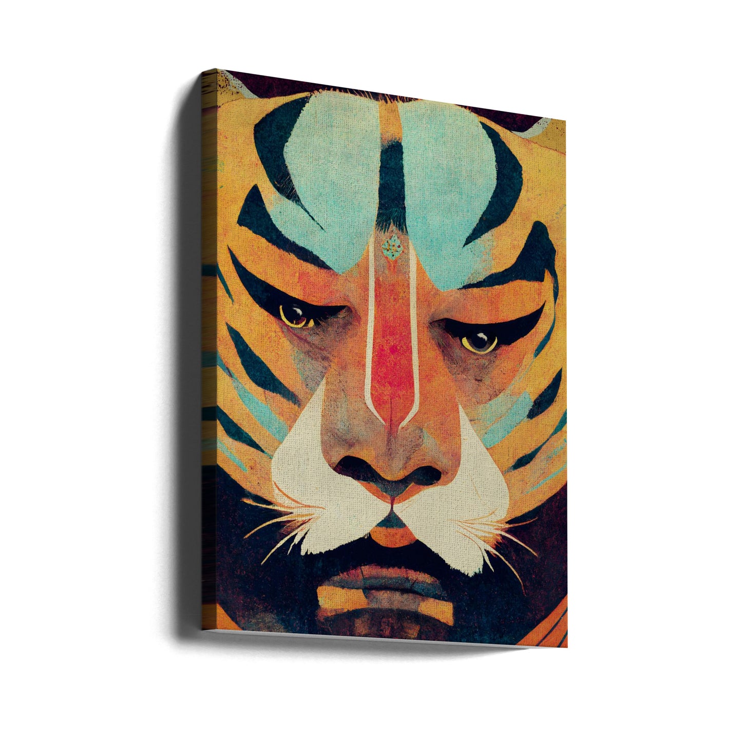 Stærk Tiger | Lærredsbilleder