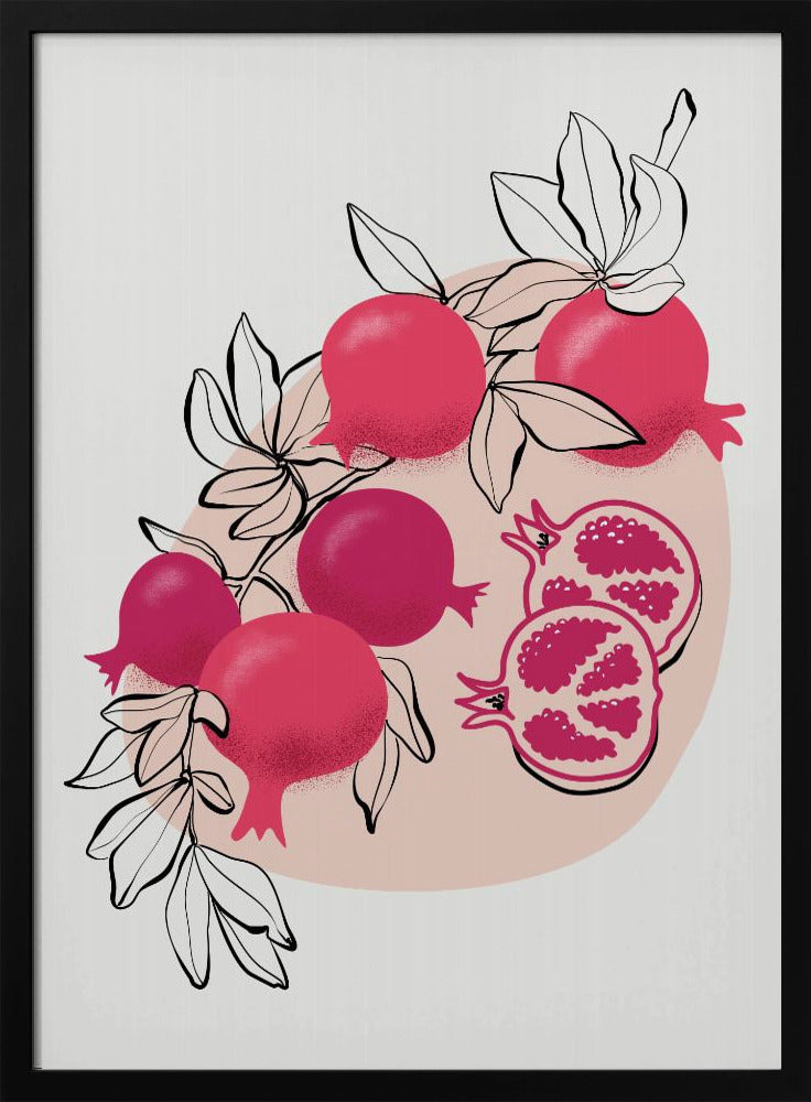 Melograni Fathia | Poster - Stampe d’Arte