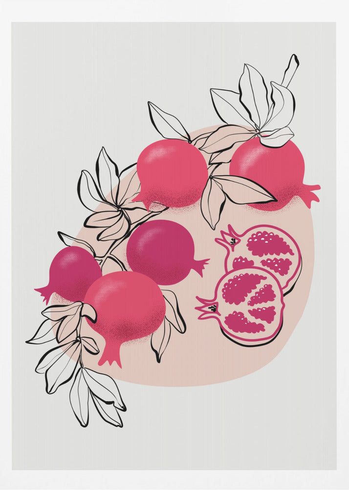 Melograni Fathia | Poster - Stampe d’Arte