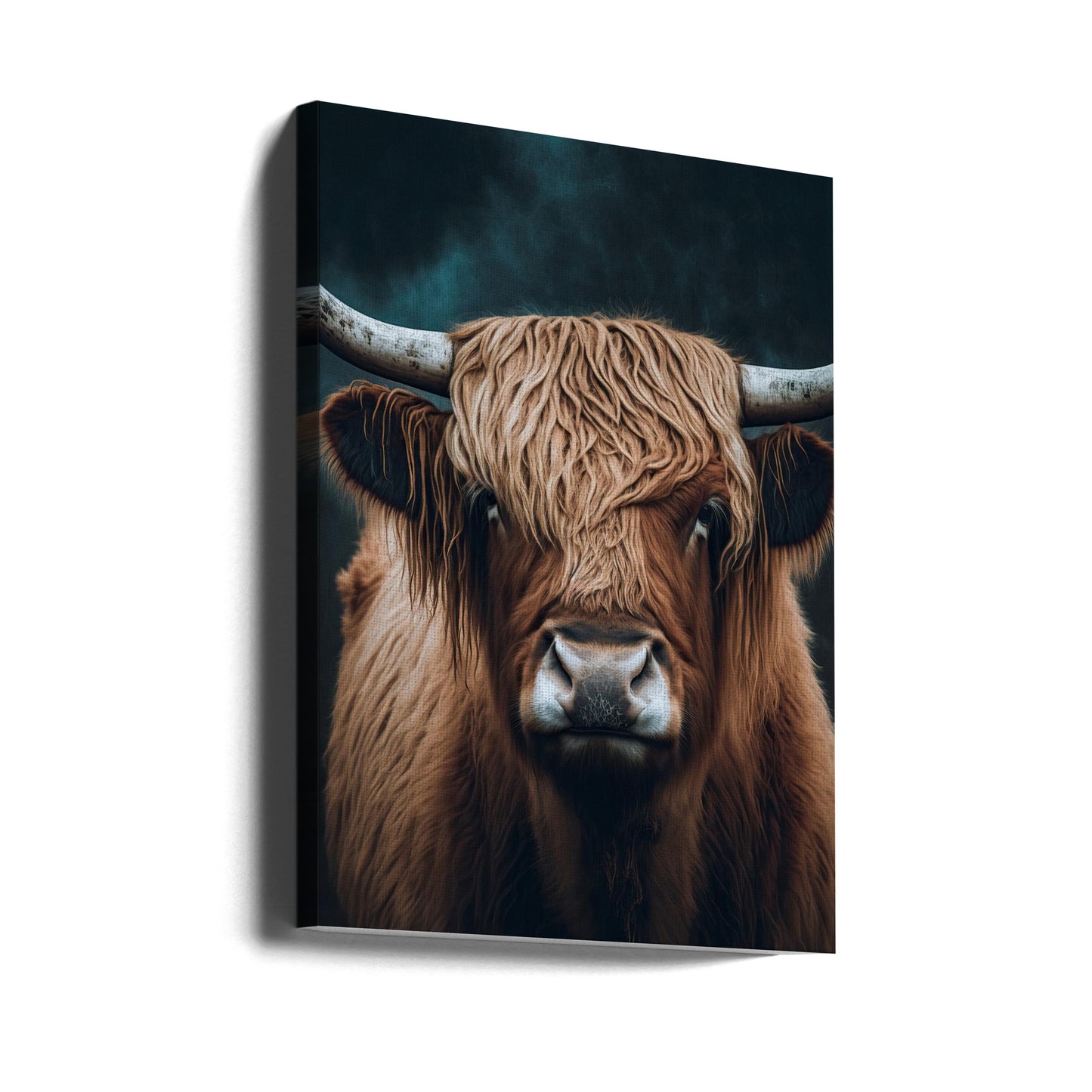 Höglandskon | Canvas