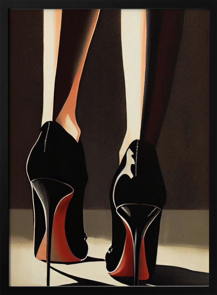 Snygg stiletto-strut | Poster