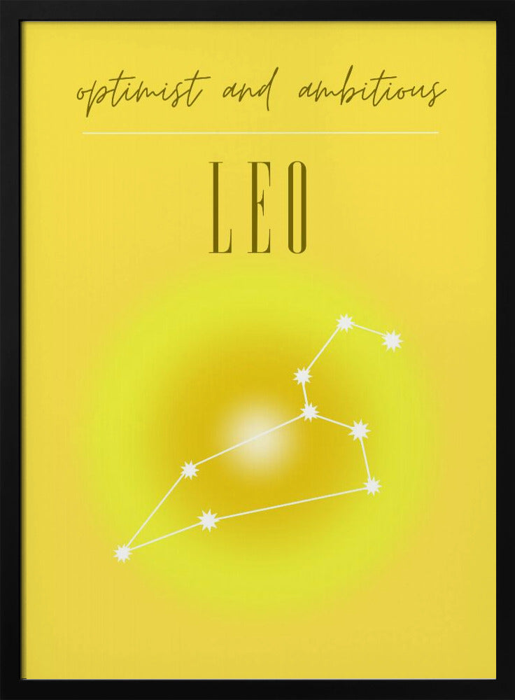 Lejonet Stjärnteckentryck | Poster