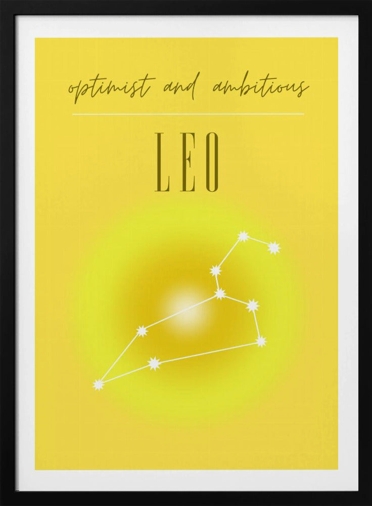 Lejonet Stjärnteckentryck | Poster