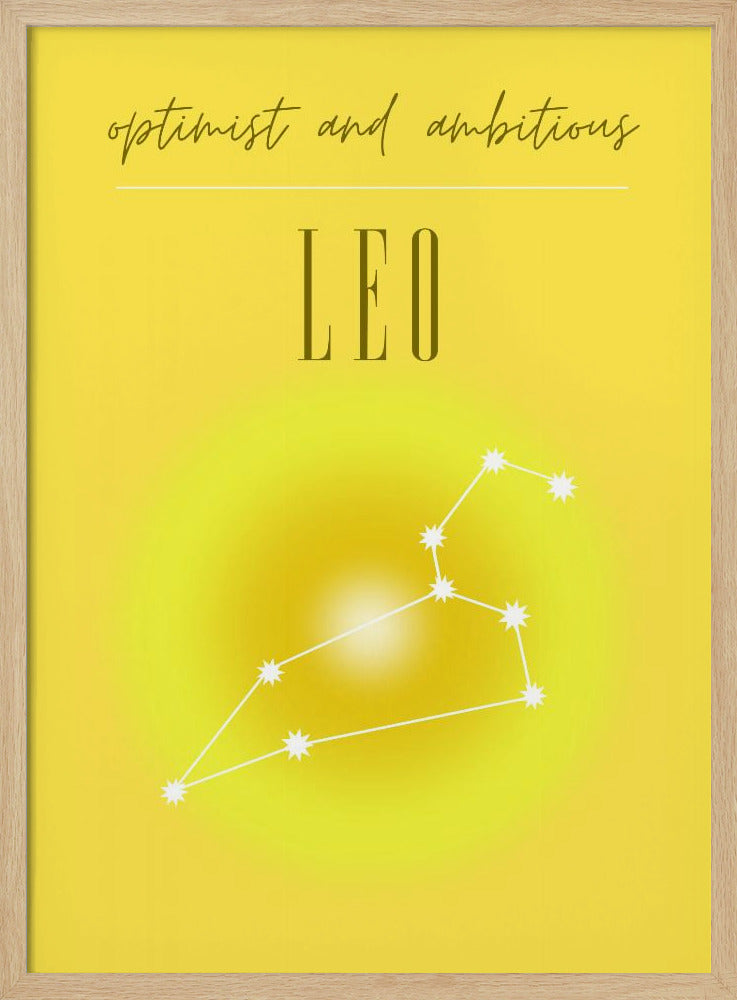 Lejonet Stjärnteckentryck | Poster