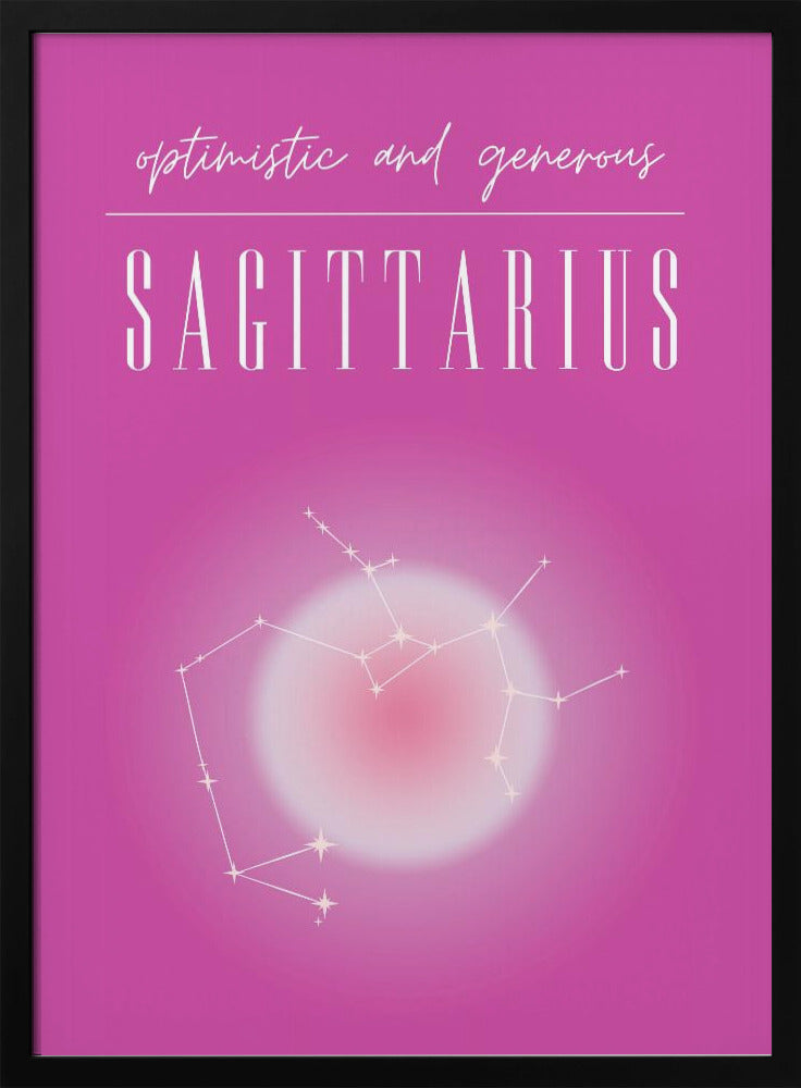 Sagittarius Zodiac Print Art | Poster