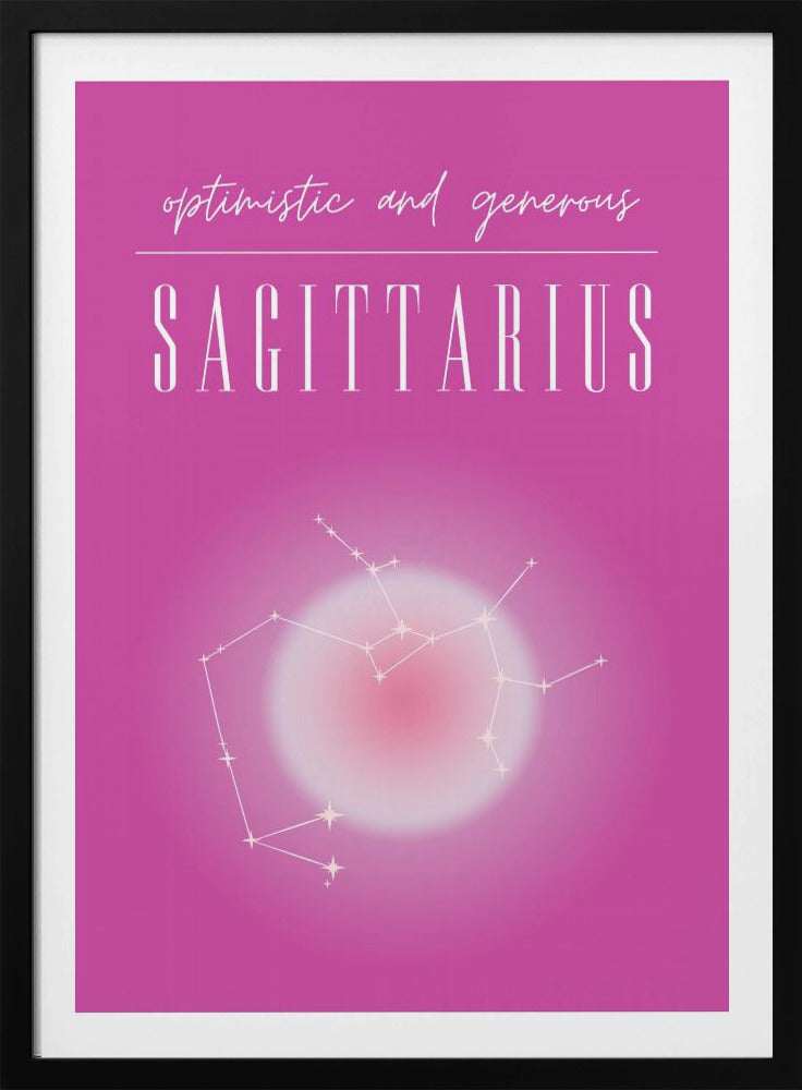 Sagittarius Zodiac Print Art | Poster