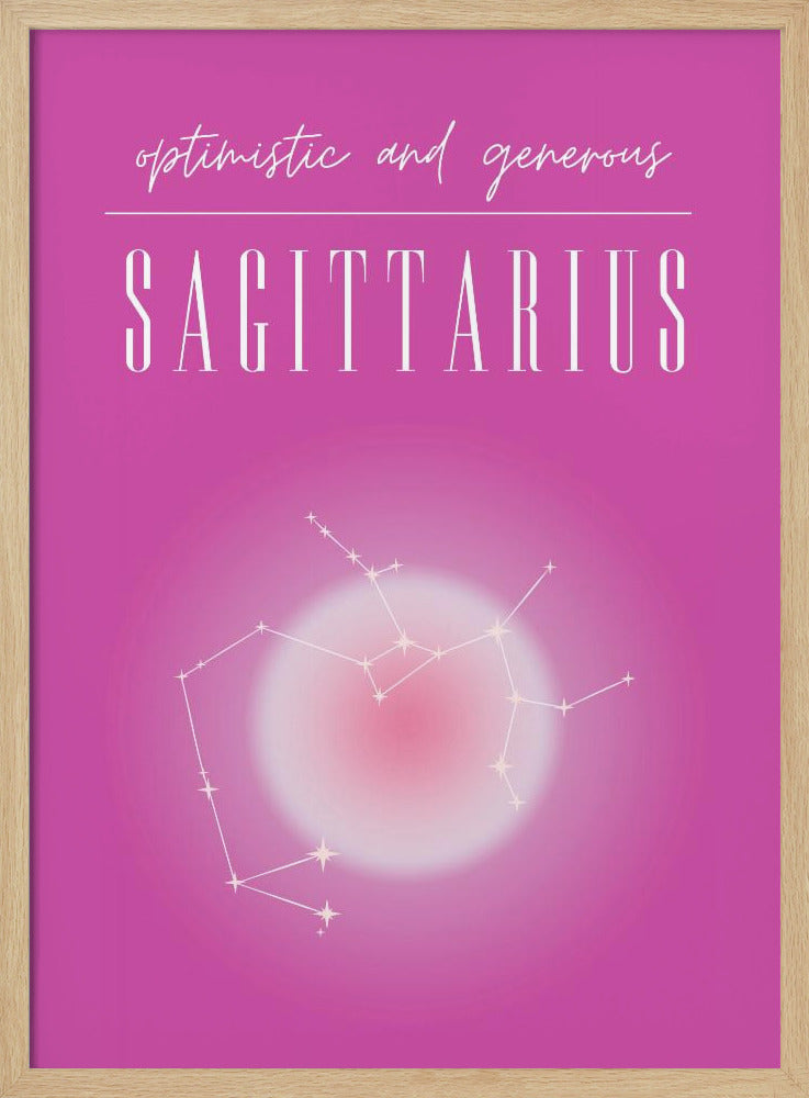 Sagittarius Zodiac Print Art | Poster