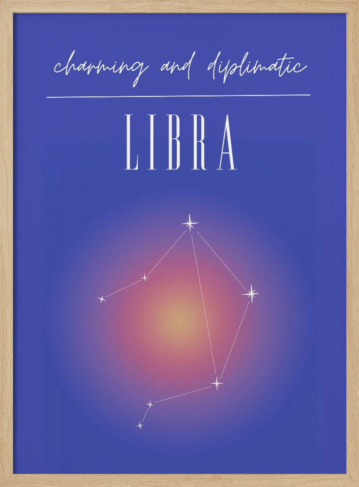 Libra Zodiac Print Art | Poster