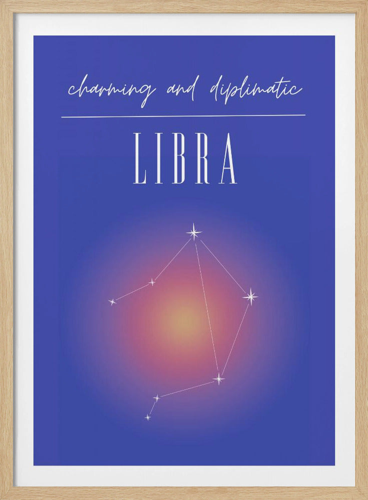 Libra Zodiac Print Art | Poster