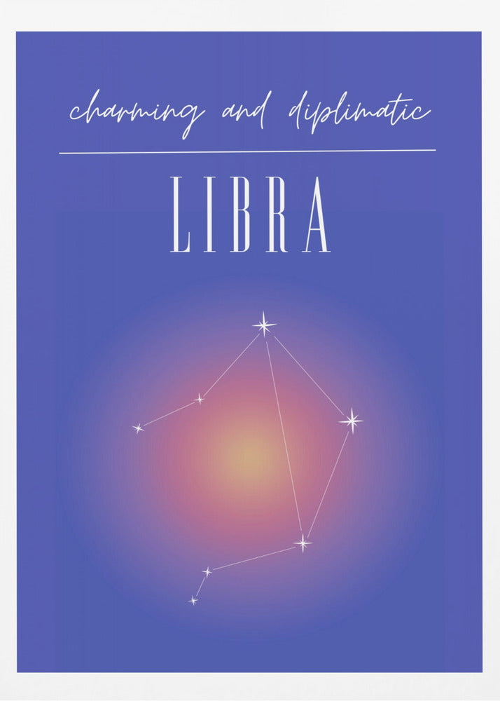 Libra Zodiac Print Art | Poster