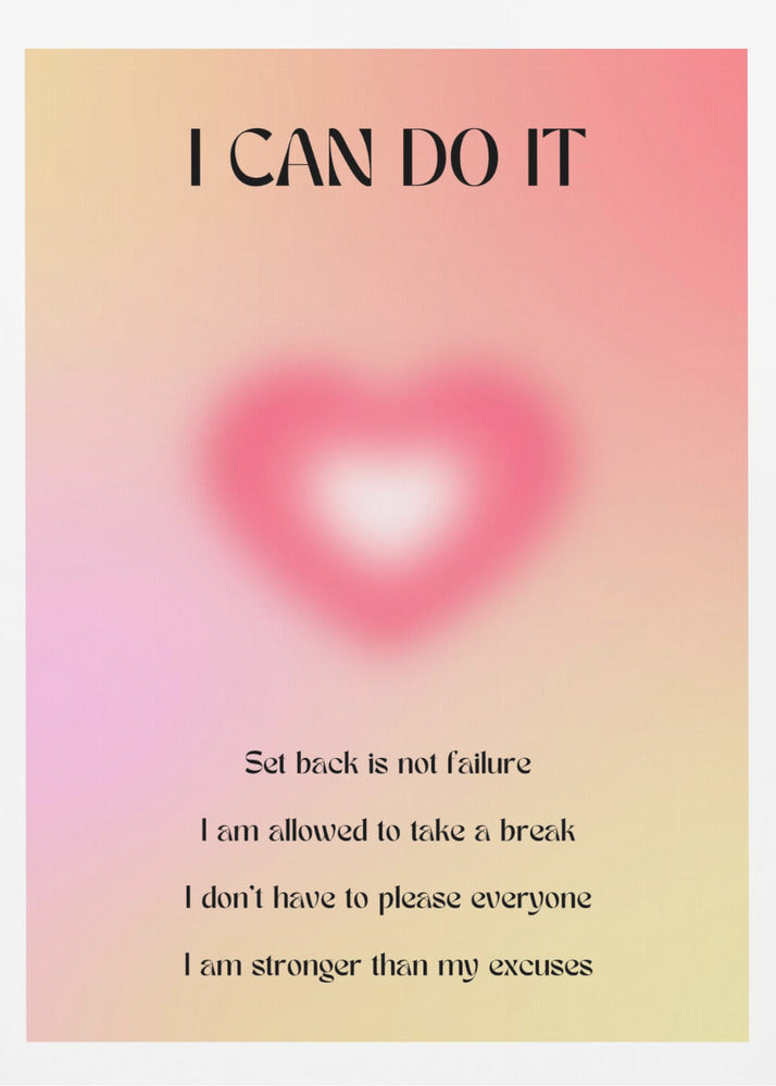 Motivational Aura Poster | Poster