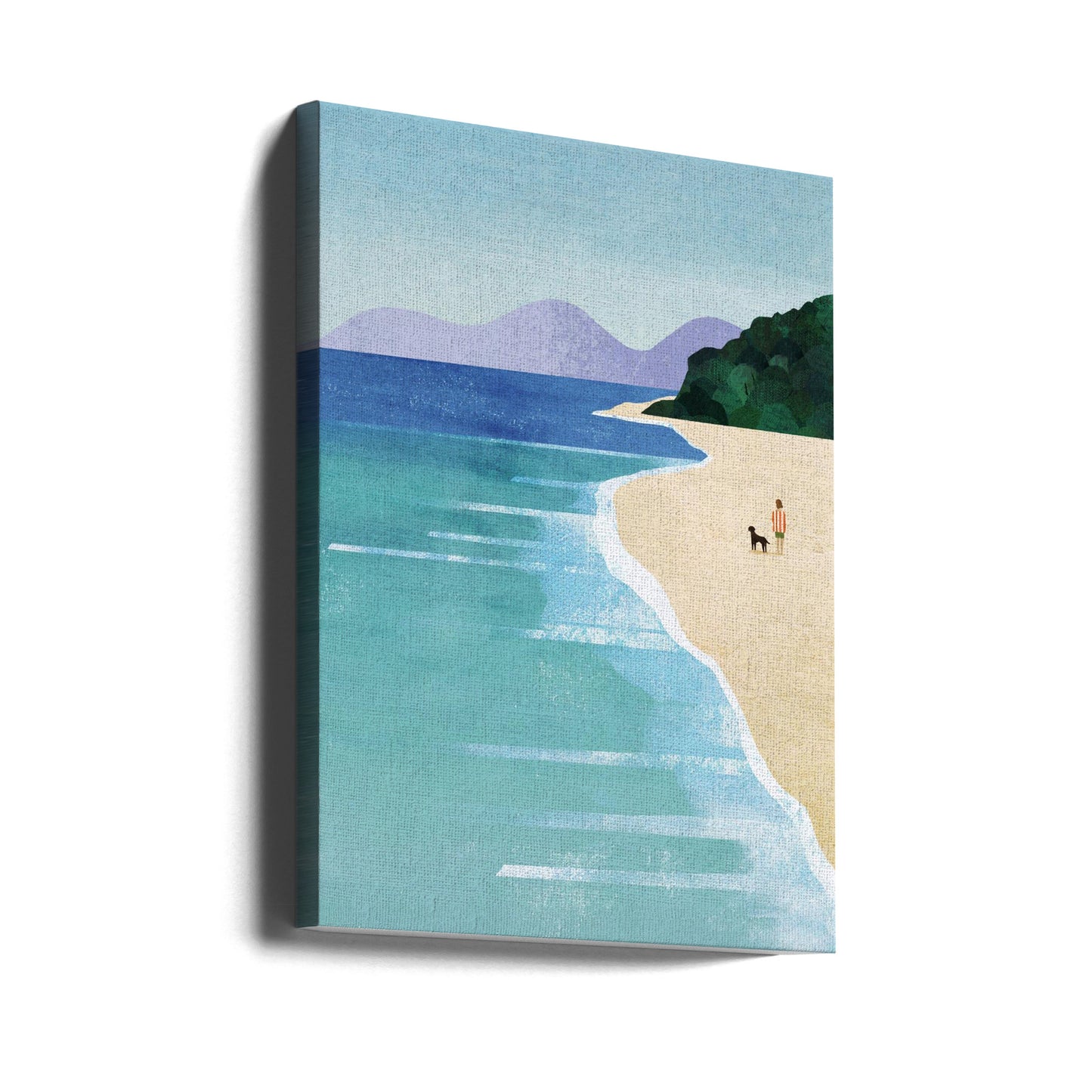 Strandpige iii | Lærredsbilleder