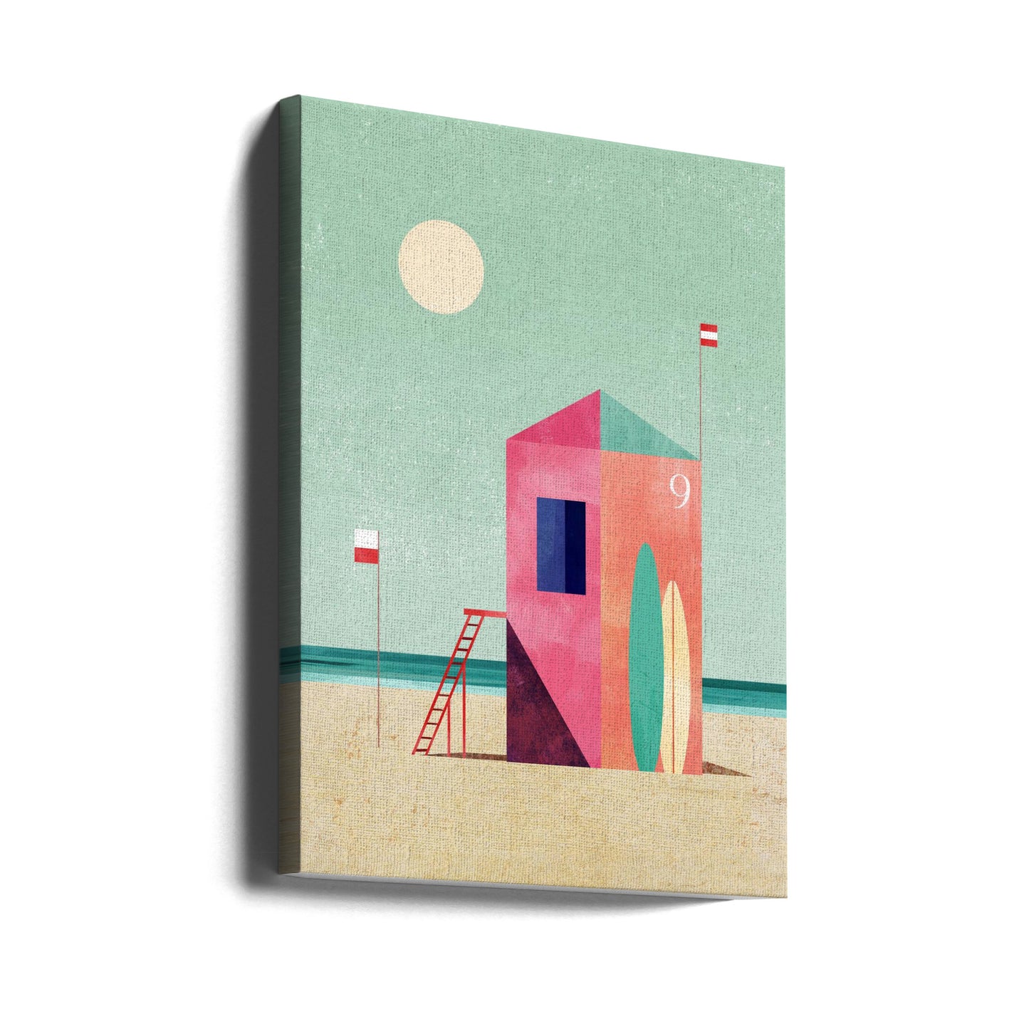 Capanna da surf | Stampe su Tela