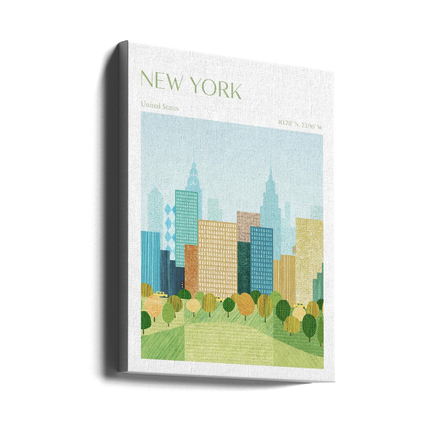 New York, Keskuspuisto | Canvastaulut