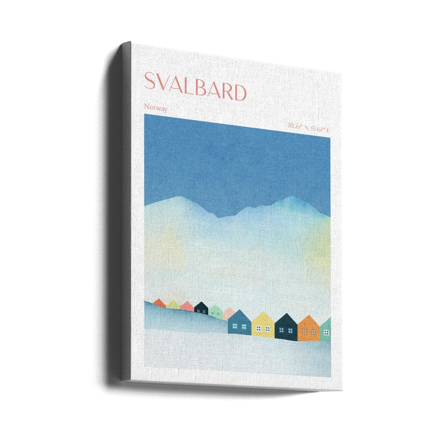 Svalbard, Norvège | Tableaux sur Toile
