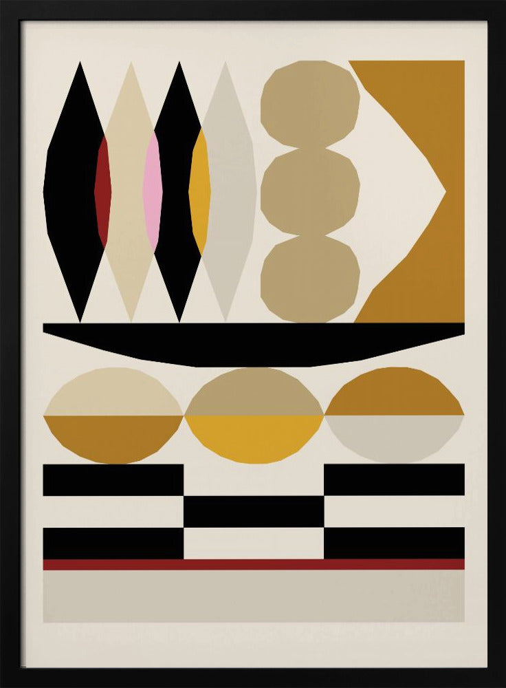 Abstrakt komposition 25 | Poster