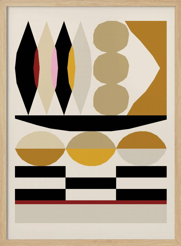 Abstrakt komposition 25 | Poster