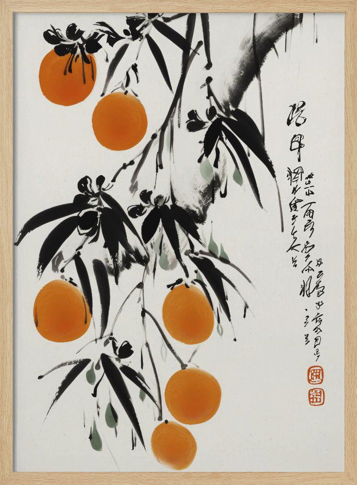 Naranjas japonesas | Posters - Impresiones de Arte