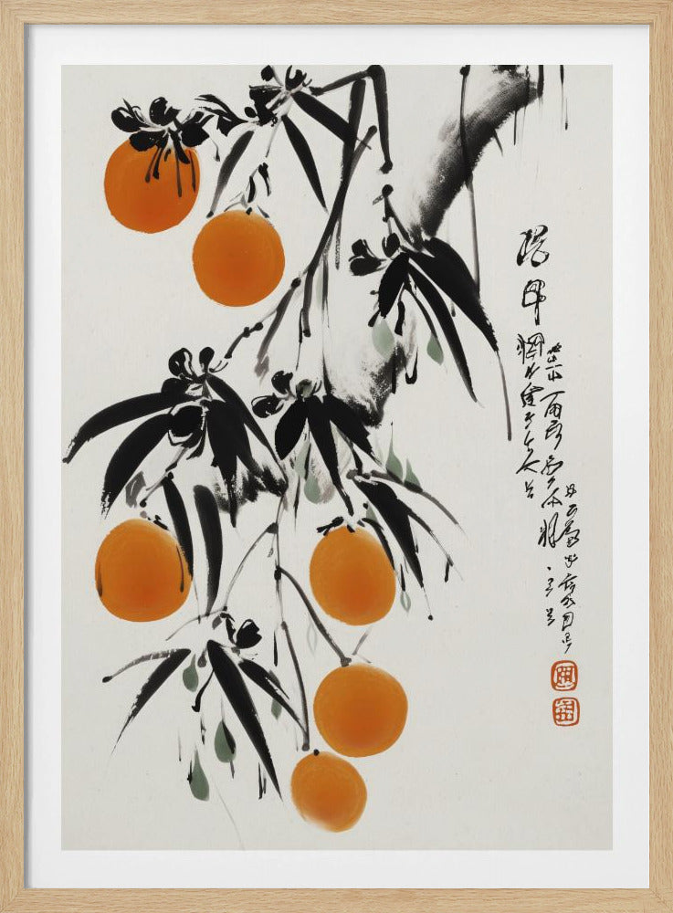 Naranjas japonesas | Posters - Impresiones de Arte