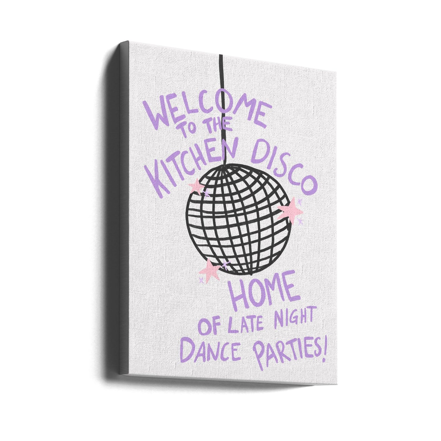 Atmosfere da discoteca in cucina | Stampe su Tela