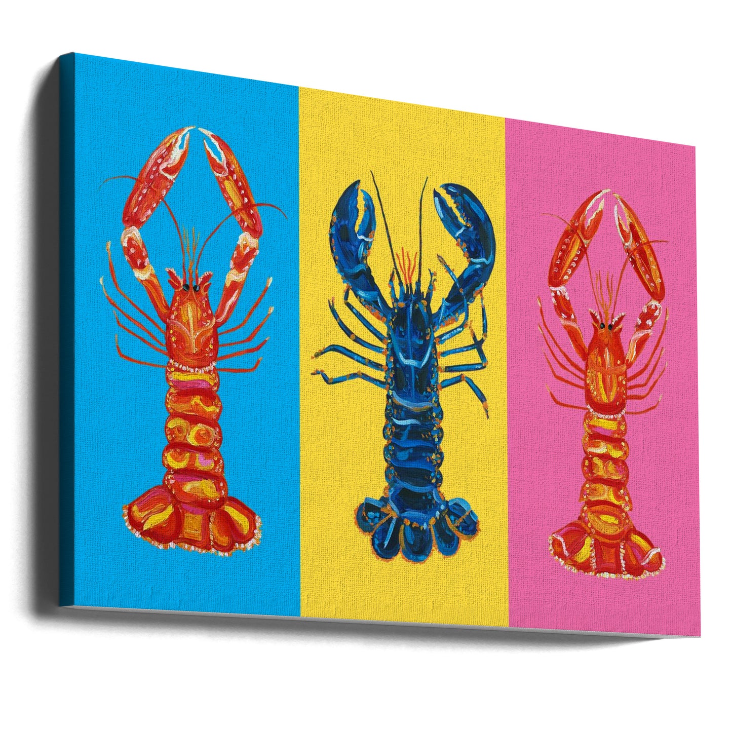 Lobster Langoustines Pop Art | Lerretsbilder
