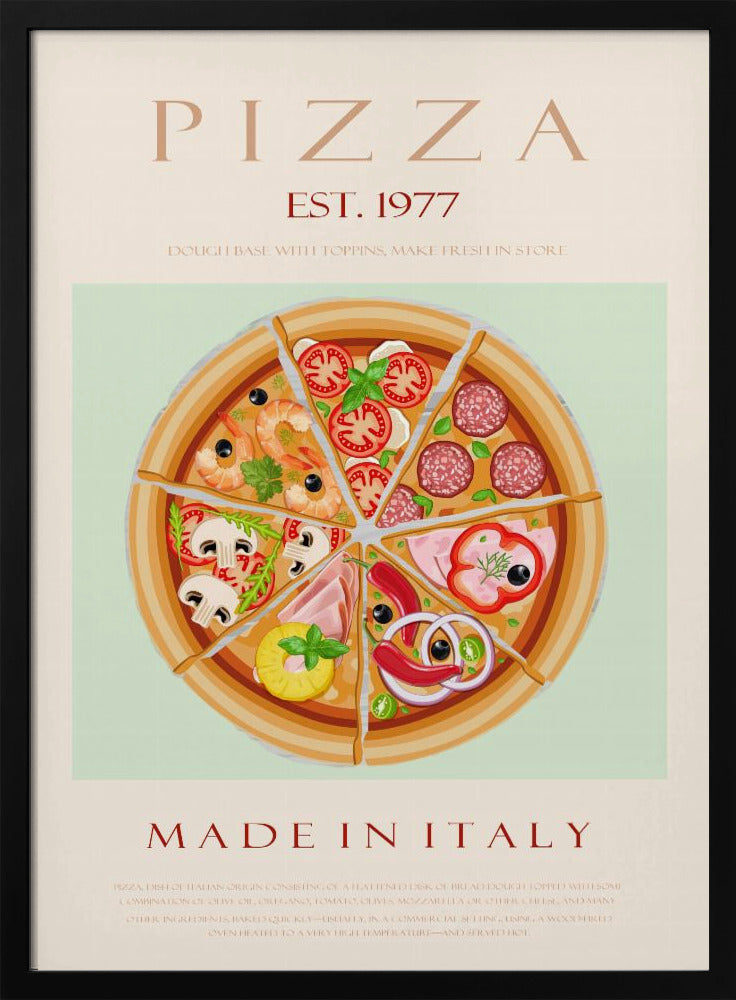 Pizza est. 1977 | Poster