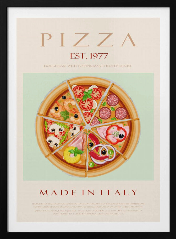Pizza est. 1977 | Poster