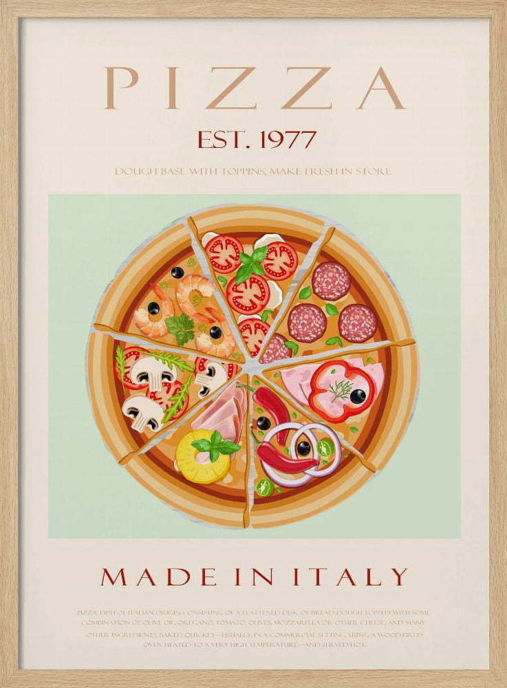 Pizza est. 1977 | Poster