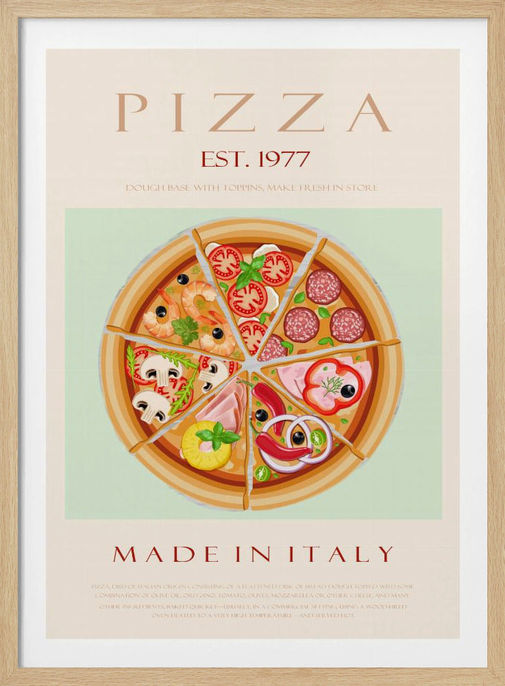 Pizza est. 1977 | Poster