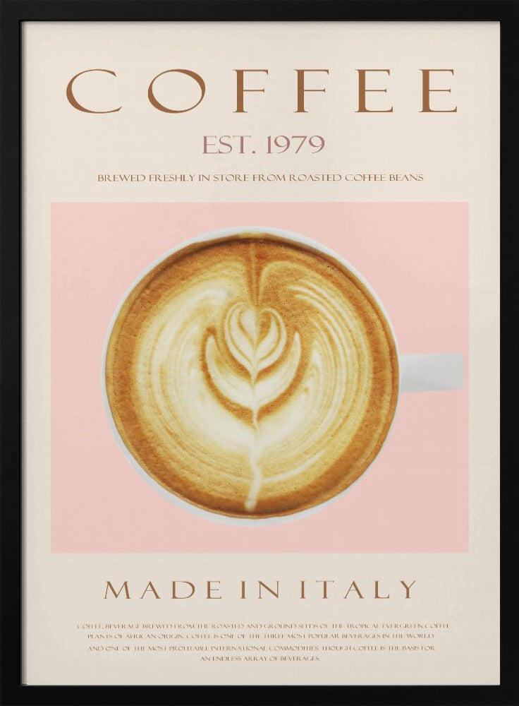 Kaffe etablerat 1979 | Affisch