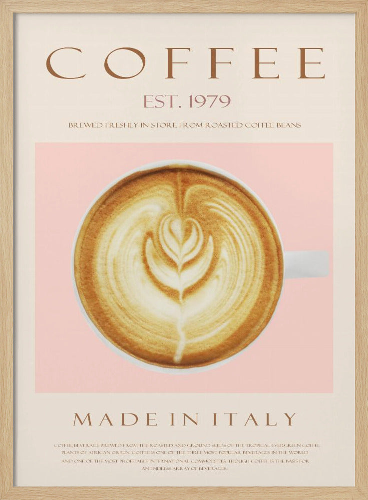Kaffe etablerat 1979 | Affisch