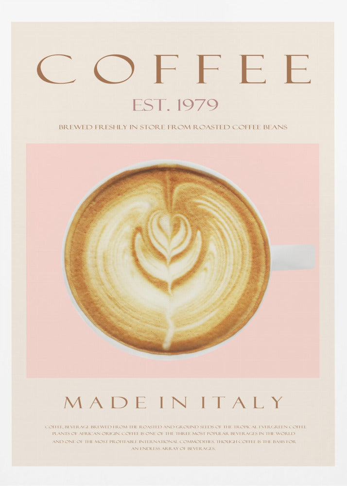 Kaffe etablerat 1979 | Affisch