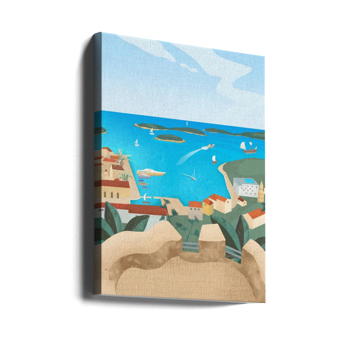 Isola di Hvar | Stampe su Tela