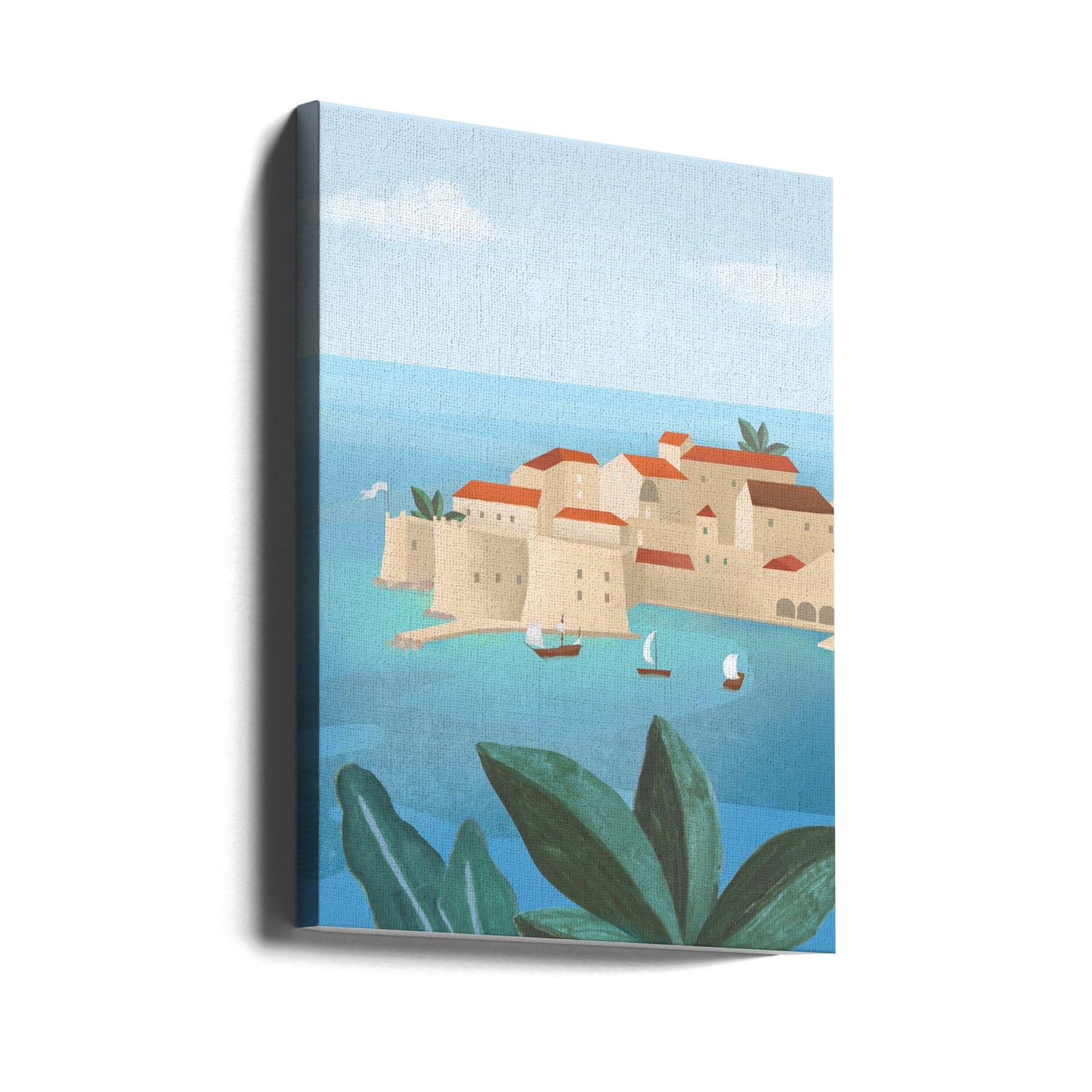 Dubrovnikin kaupunki | Canvastaulut