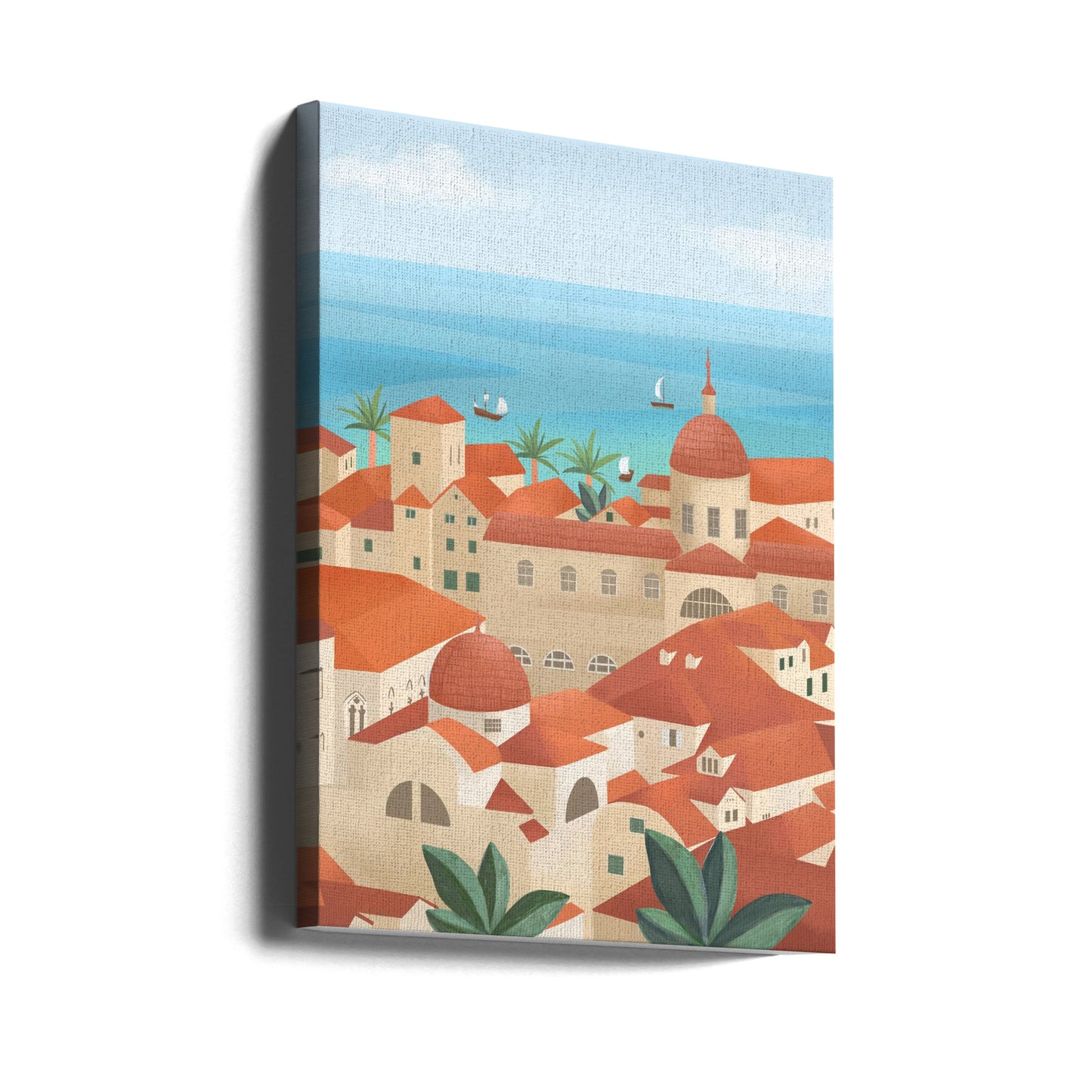 Altstadt von Dubrovnik | Leinwand-Bilder
