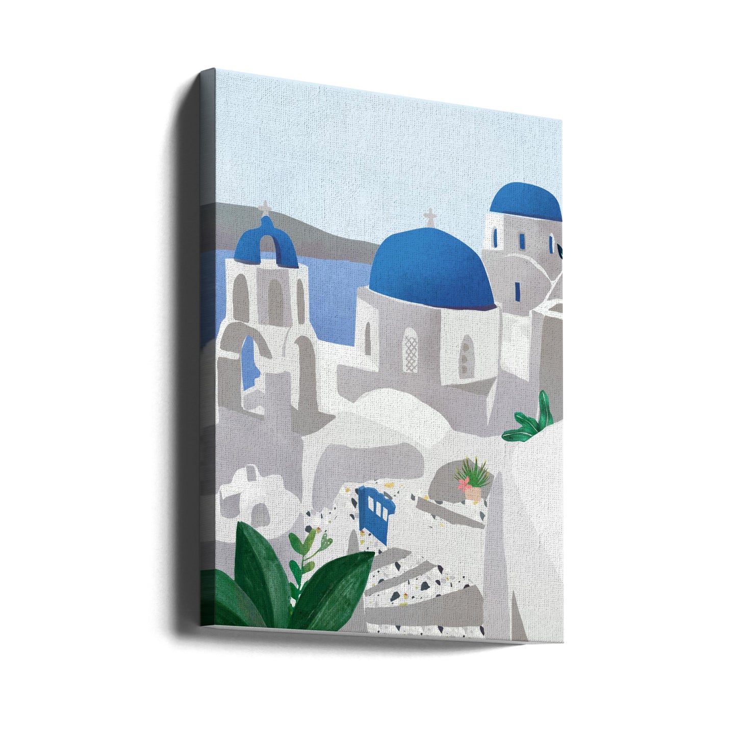 Isola di Santorini | Stampe su Tela