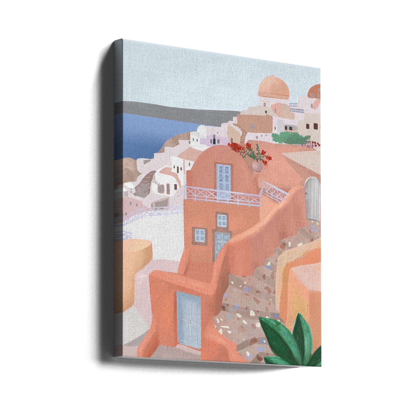 Santorini, Grækenland | Lærredsbilleder